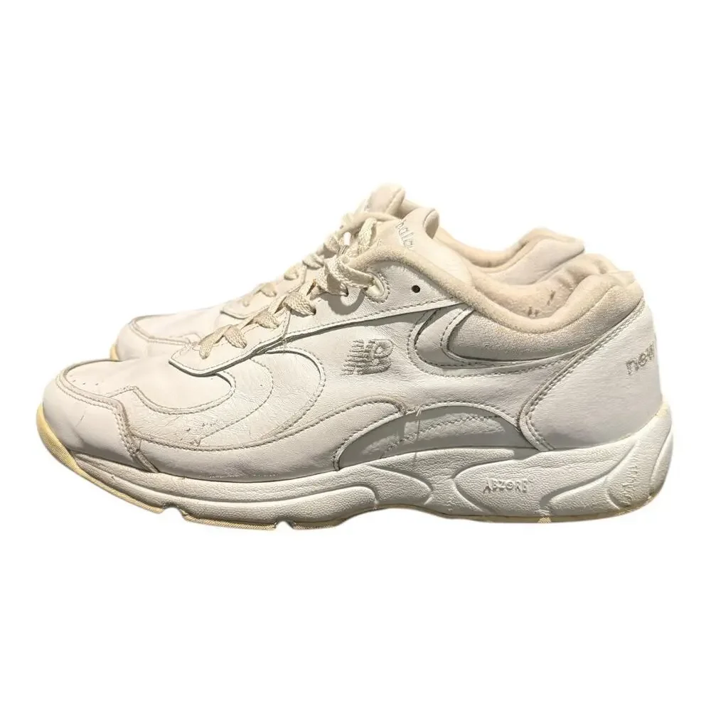 New Balance 572 White Leather Athletic Sneakers Men's Size 11 D Made in USA